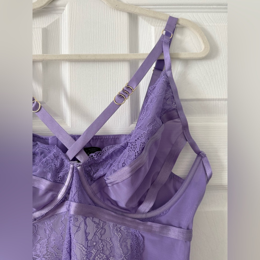 Torrid Curve 3x Lavender Bodysuit 💜 - Picture 2 of 9